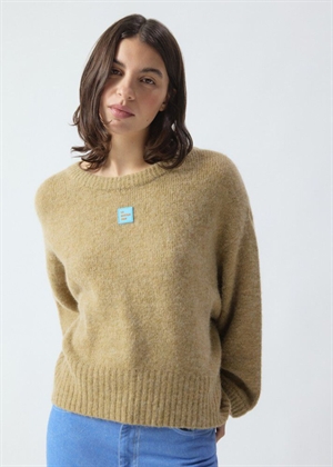 East jumper Sand Melange American Vintage 